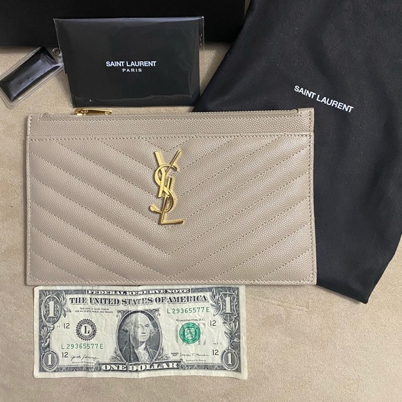 !!!SOLD!!! Brand New YSL Bill wallet - Picture 2 of 5